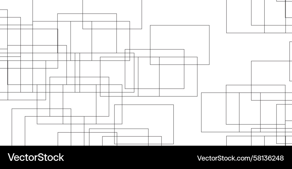 Geometric Line Pattern Background Vector Image