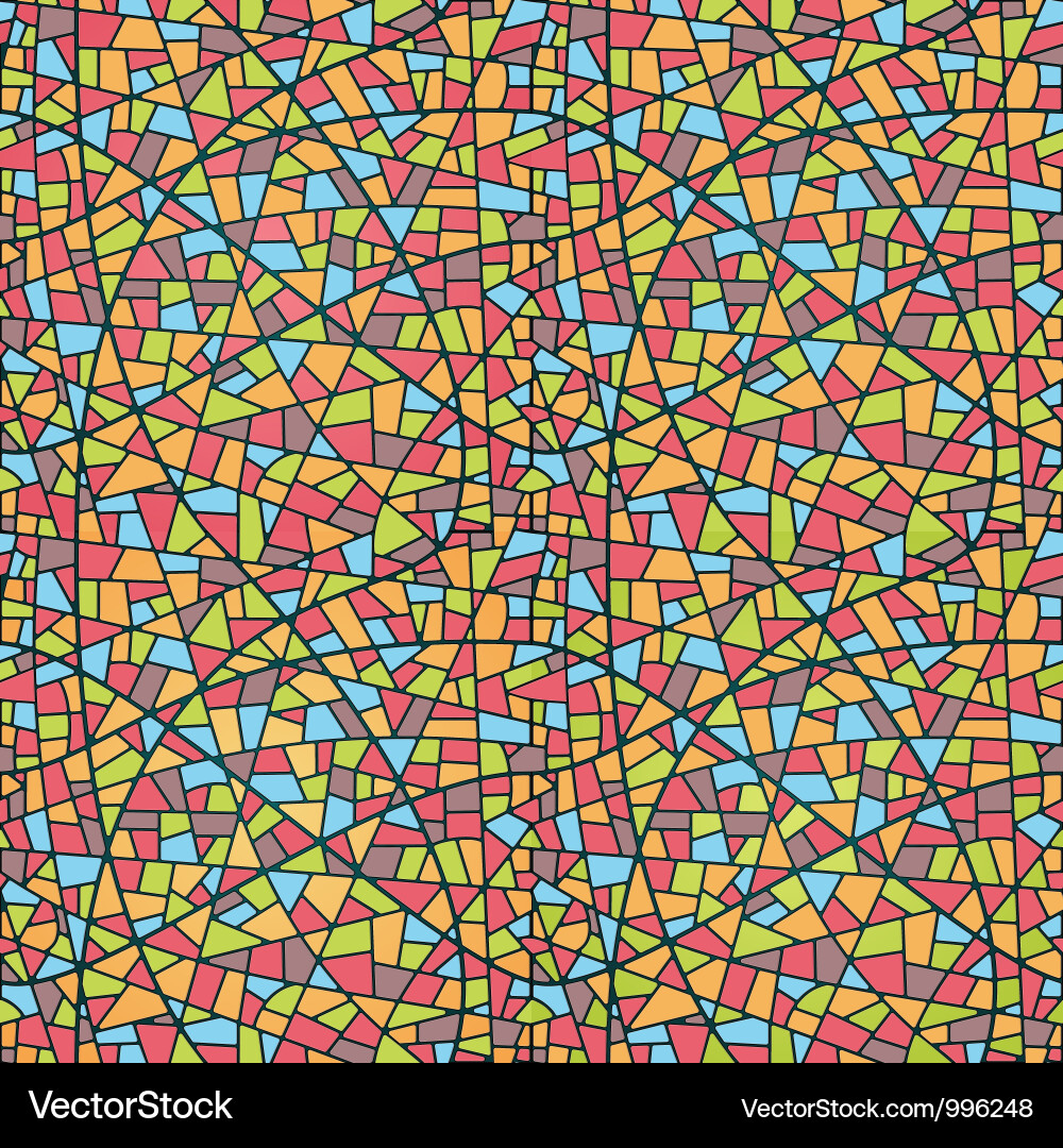 Intricate Mosaic Pattern vector image