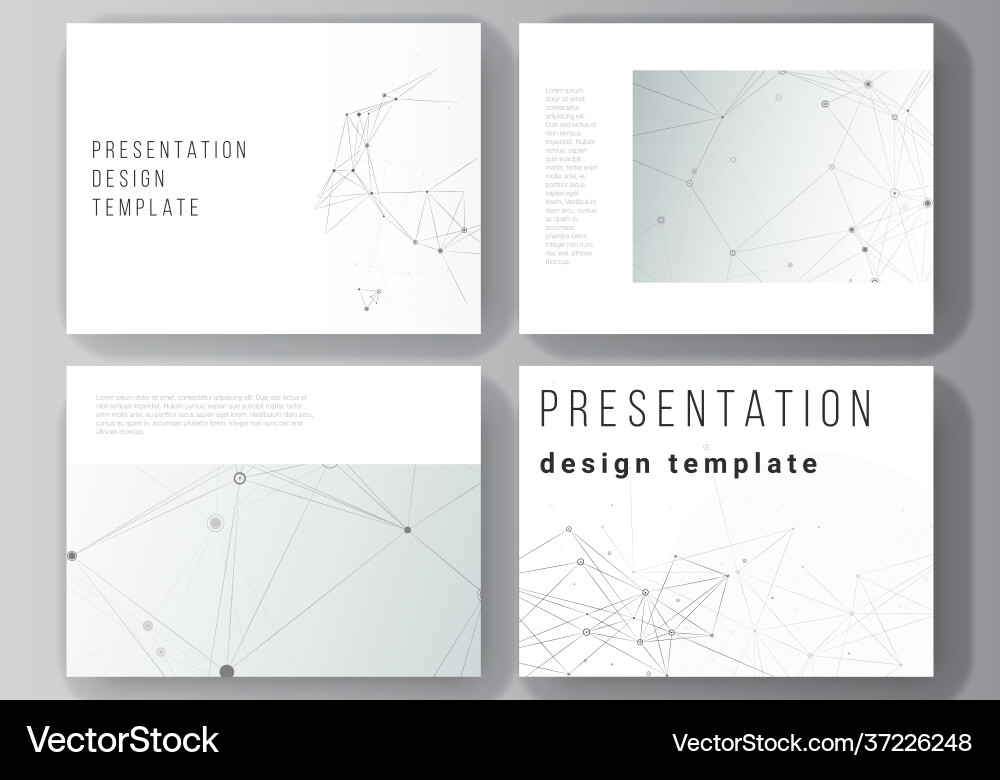 Layout presentation slides design Layout presentation slides design Vector Image