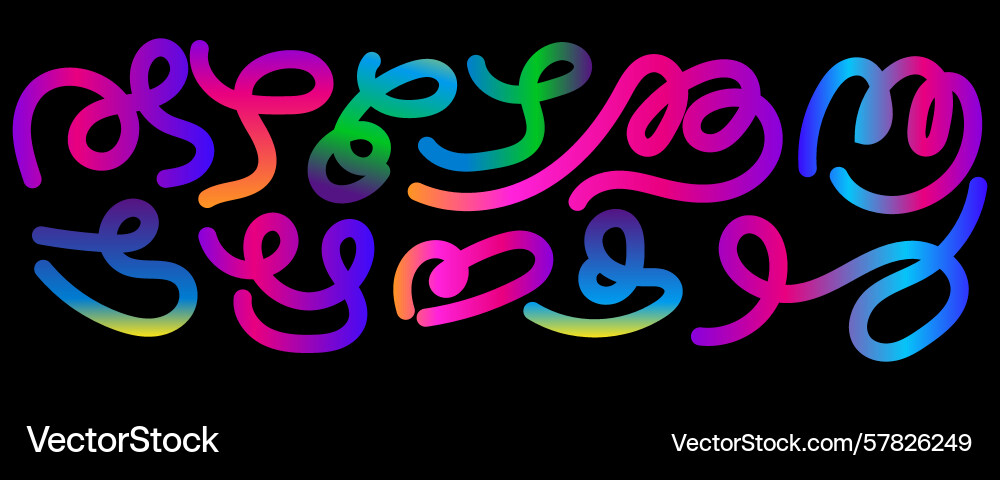 Abstract background with color gradient lines Abstract background with color gradient lines vector image