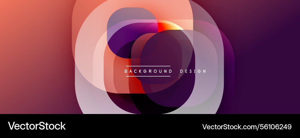 Abstract background with layered translucent Abstract background with layered translucent Vector Image