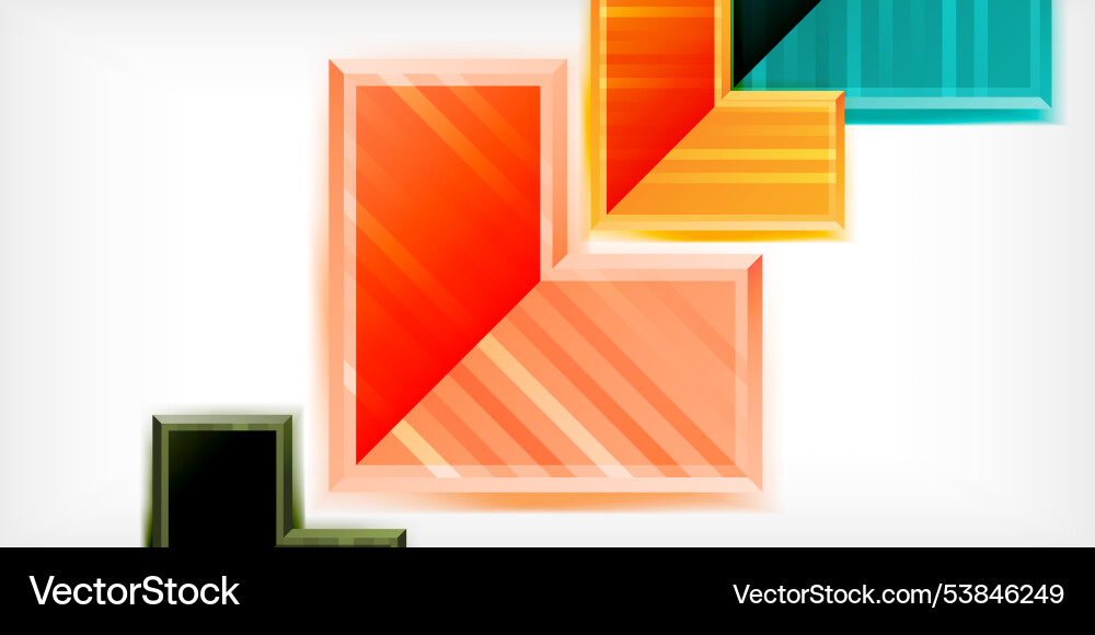 Arrow symbols created with 3d effects and line Arrow symbols created with 3d effects and line vector image