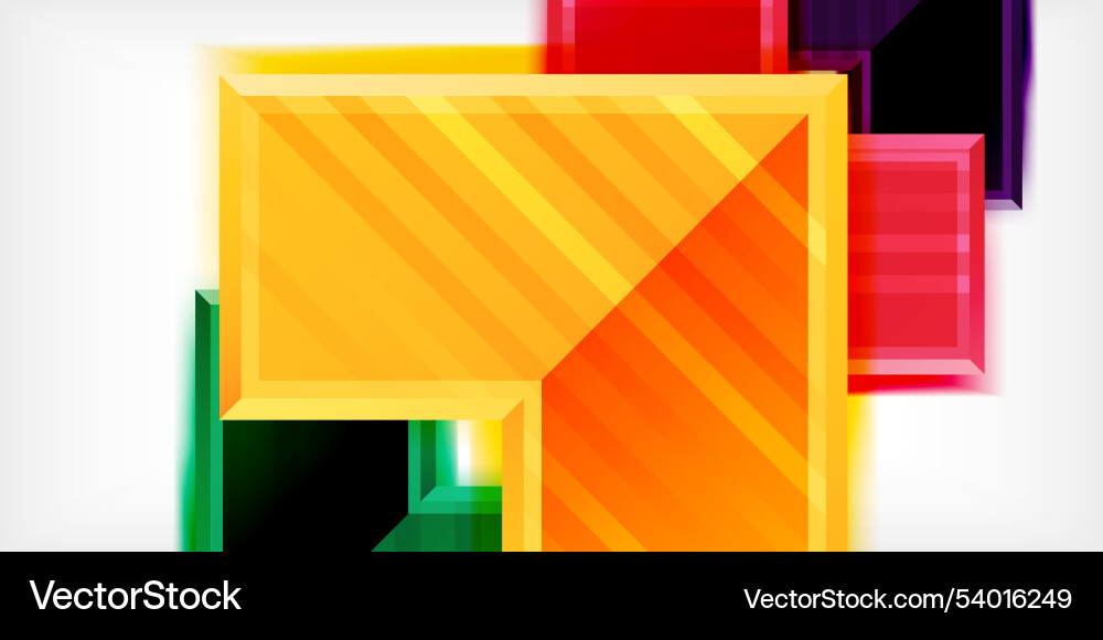 Arrow symbols created with 3d effects and line Vector Image