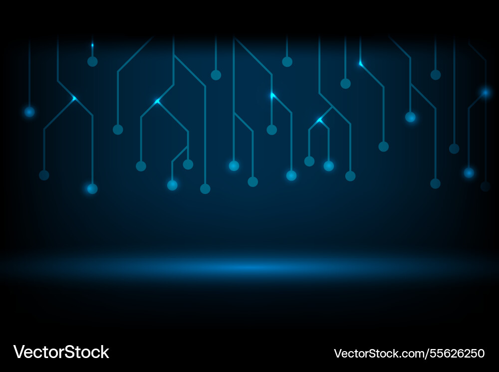 Abstract cyber security circuit digital lines Abstract cyber security circuit digital lines vector image
