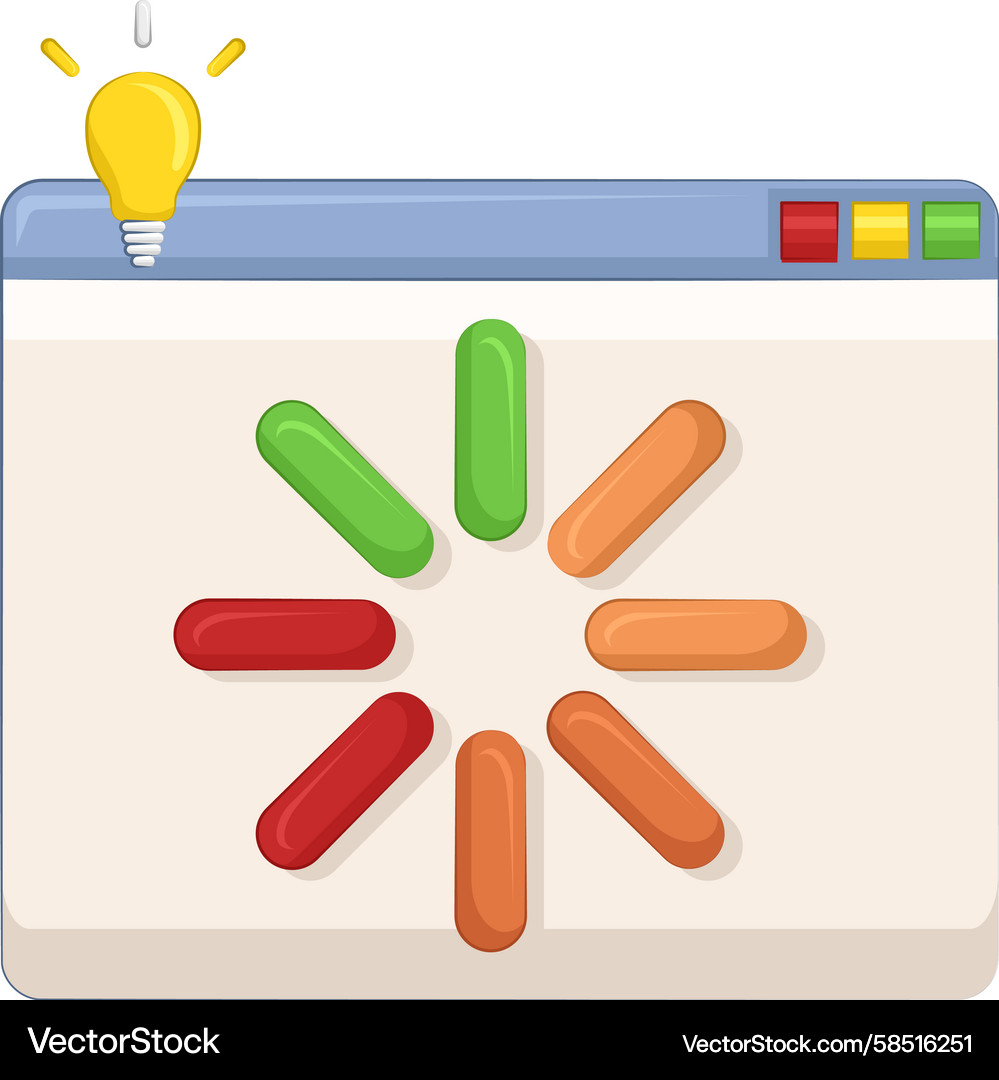 Loading Indicator Vector Image