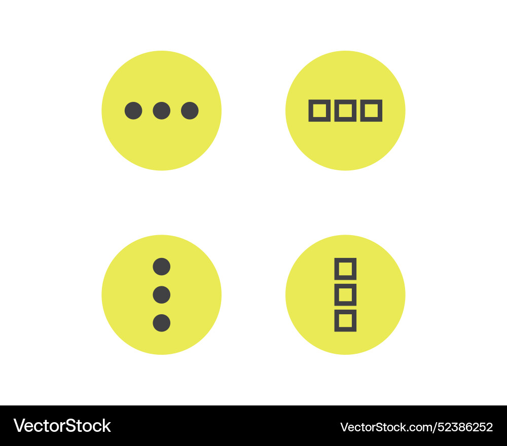 Hamburger menu icon buttons for website ui Hamburger menu icon buttons for website ui vector image