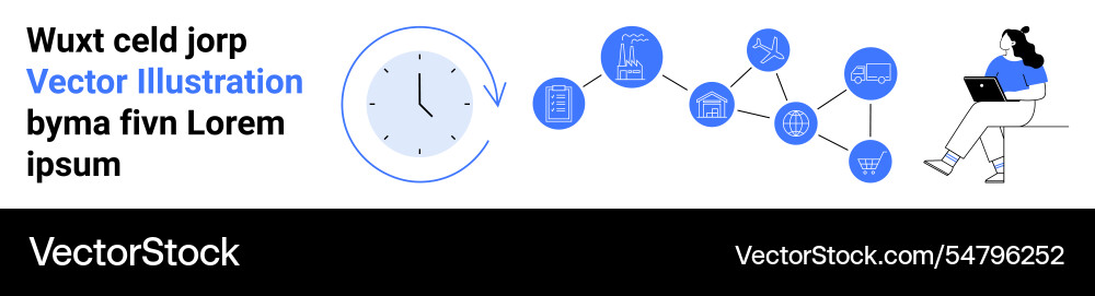 Time management and workflow optimization Time management and workflow optimization Vector Image