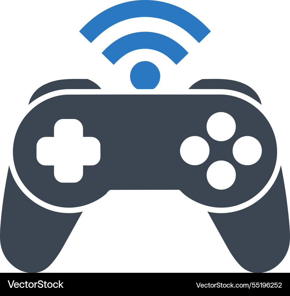 Wireless controller icon Vector Image