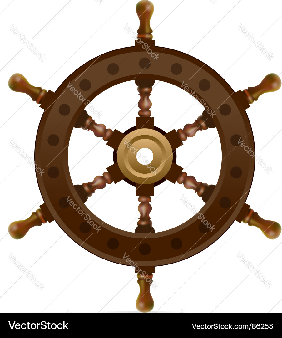Steering control Royalty Free Vector Image - VectorStock