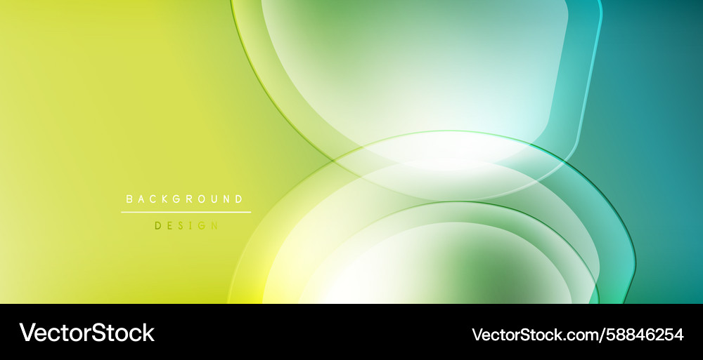Abstract Flowing Lines Gradient Vector Image
