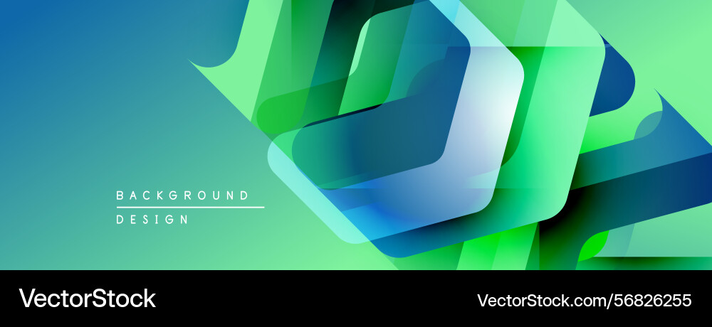 Abstract geometric shapes overlap creating Abstract geometric shapes overlap creating Vector Image