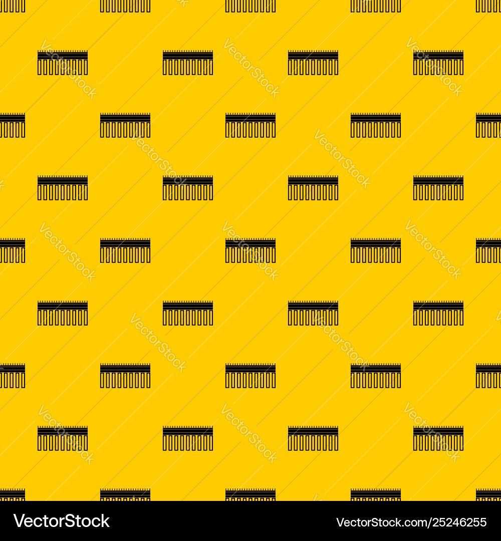 Bridge pattern Bridge pattern vector image