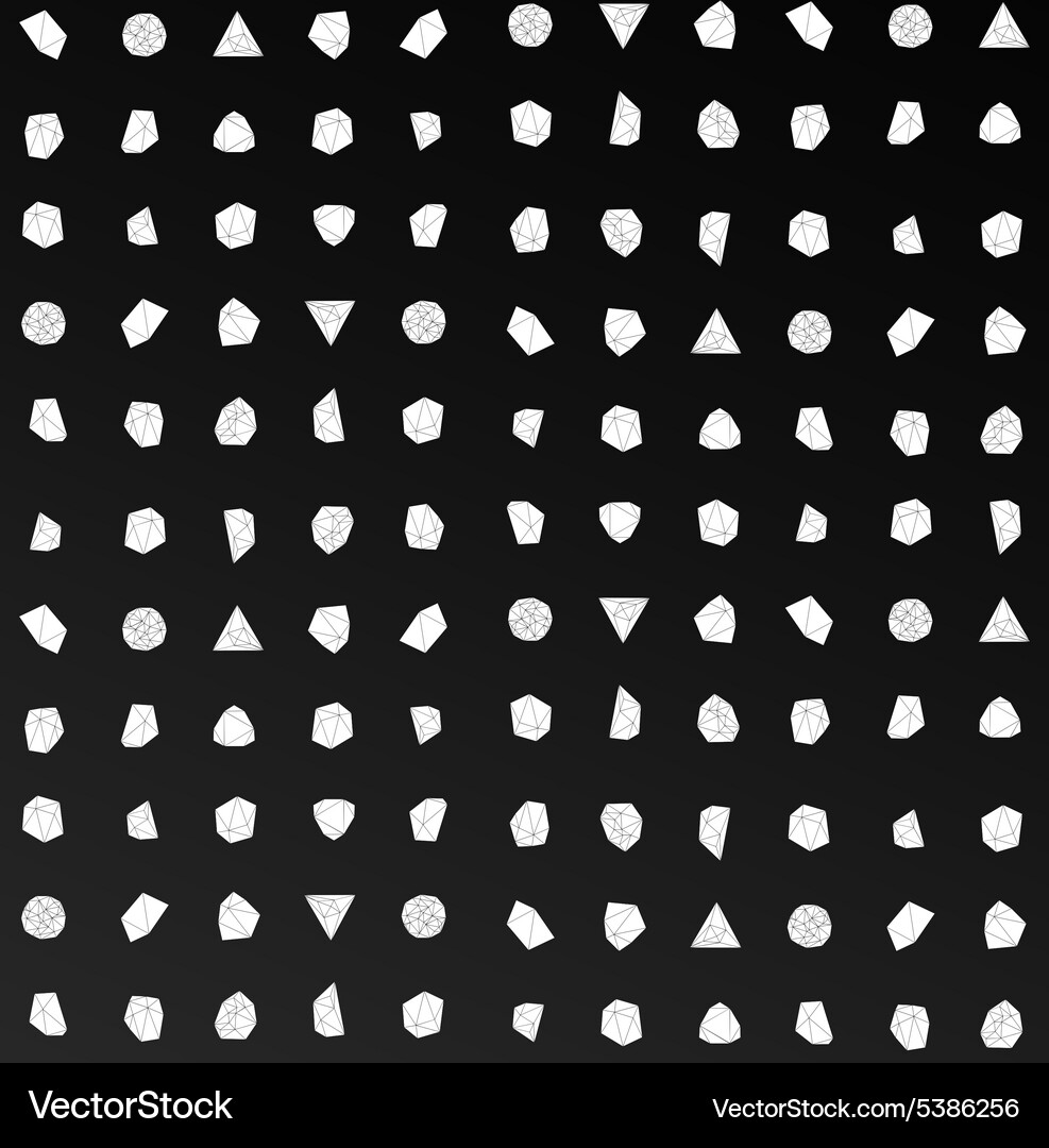 Abstract modern background with polygons design Vector Image