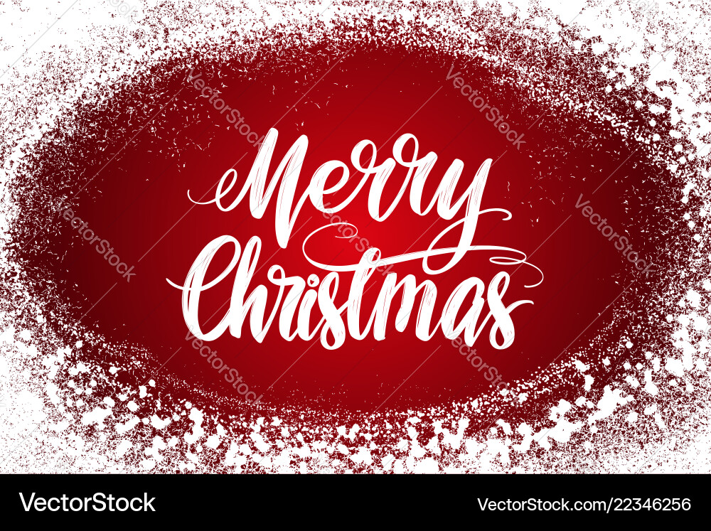 Merry christmas calligraphy lettering text symbol Merry christmas calligraphy lettering text symbol vector image