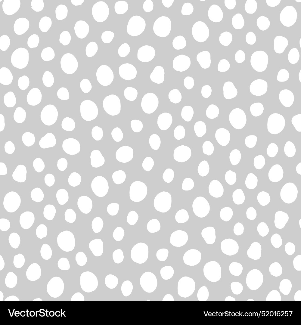 Seamless polka dots pattern abstract background Vector Image