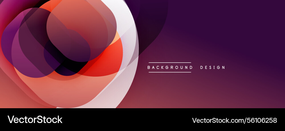 Abstract background with layered translucent Abstract background with layered translucent Vector Image