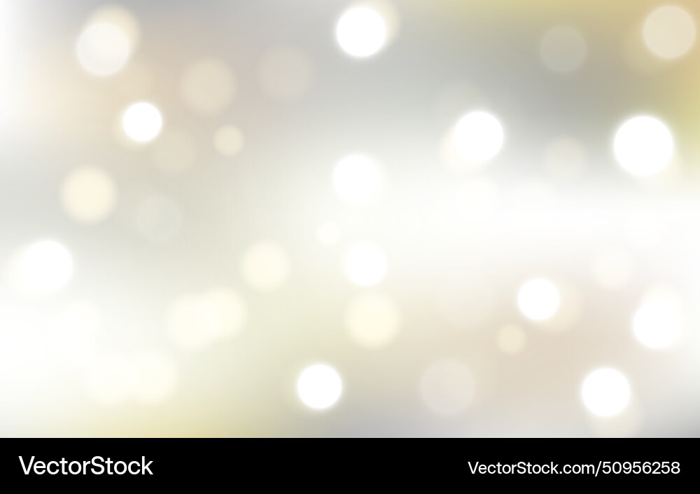Abstract bokeh lights with soft light background Abstract bokeh lights with soft light background Vector Image