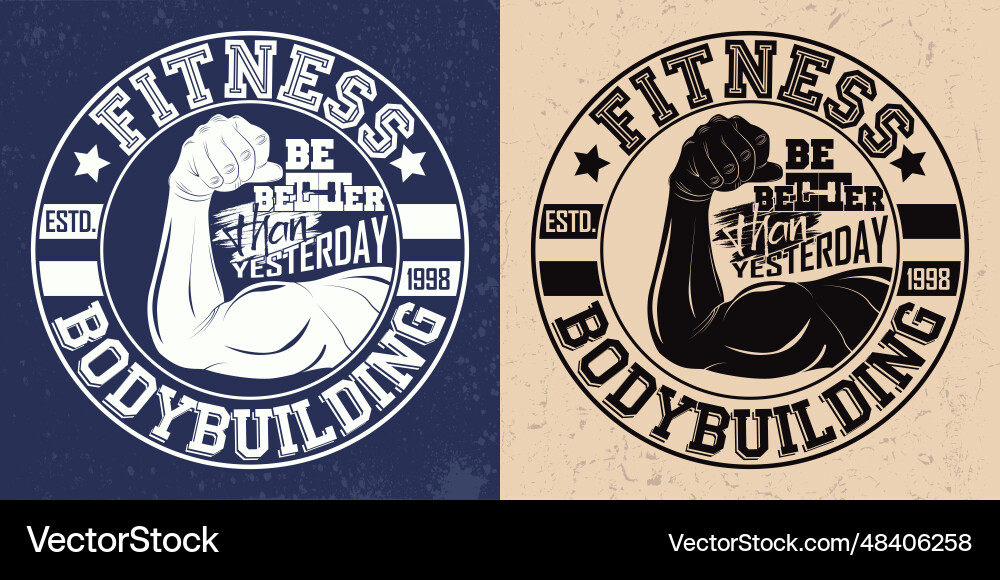 Vintage emblems or tee shirt print design Vintage emblems or tee shirt print design Vector Image