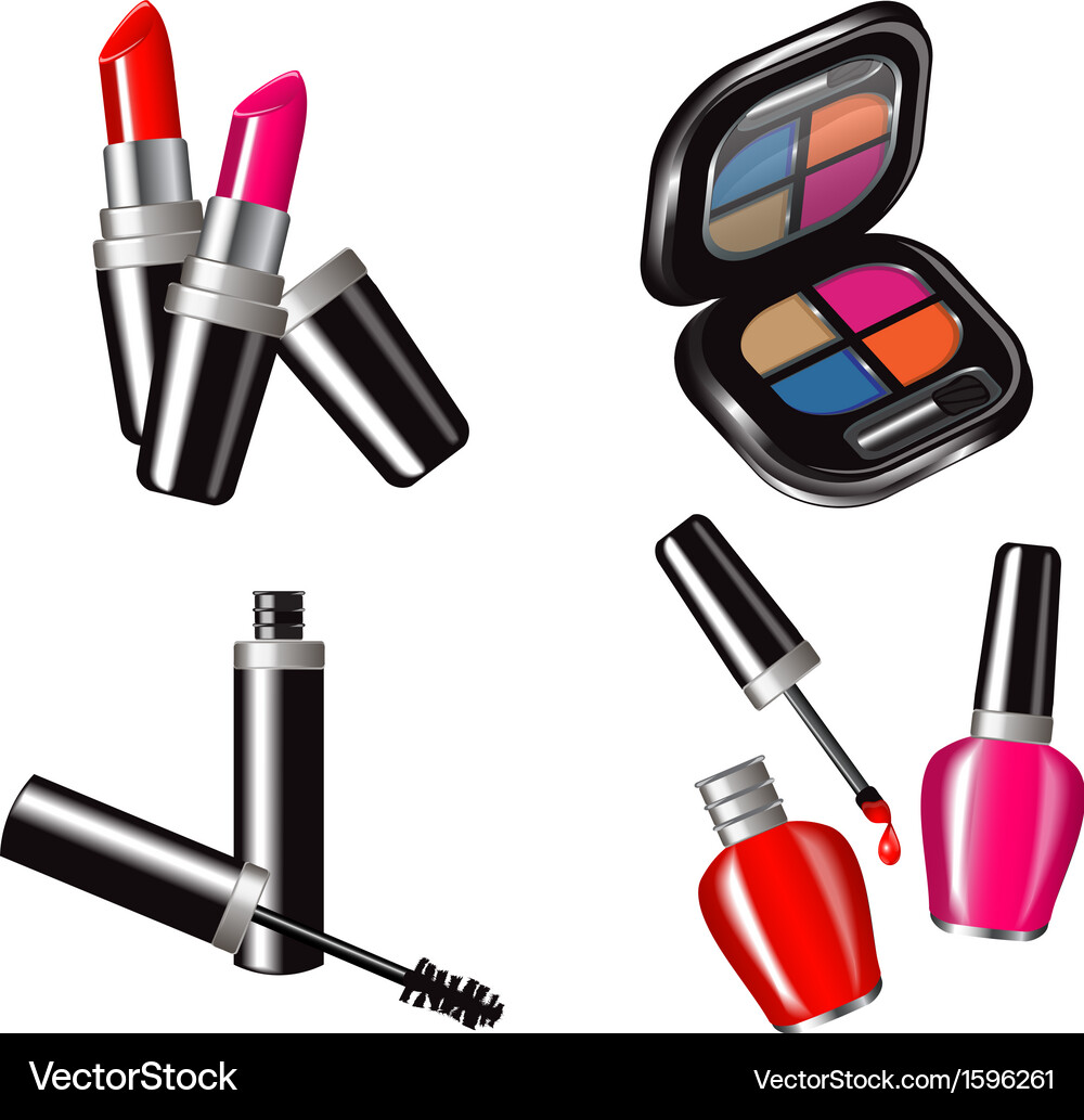 Make-up Sammlung Vektorbild