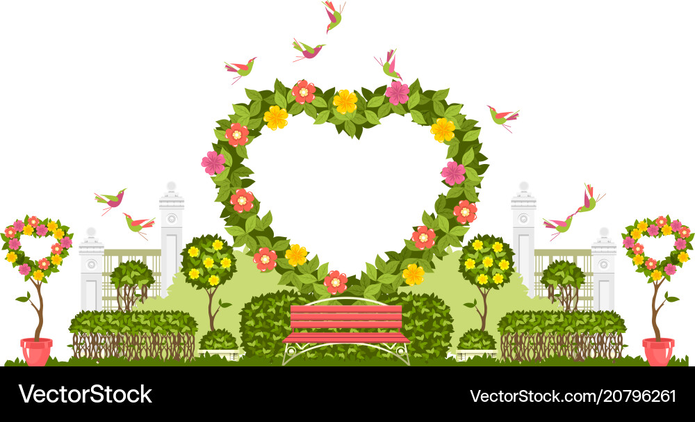 Wedding arch Royalty Free Vector Image - VectorStock