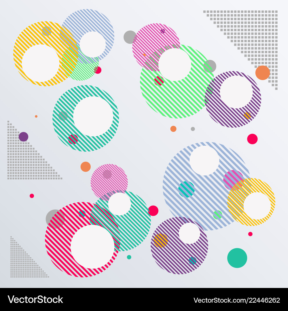 Abstract of colorful geometric pattern background Abstract of colorful geometric pattern background vector image