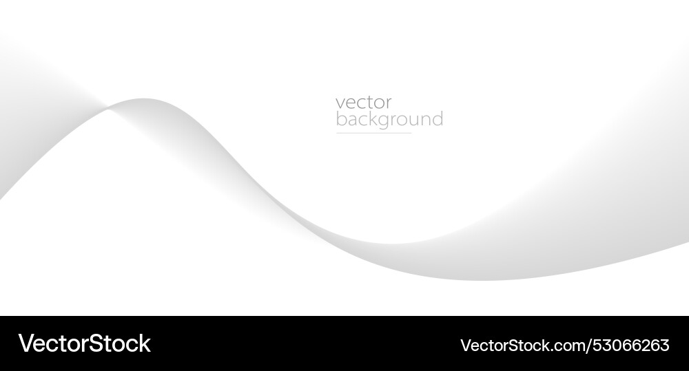 Smooth flow of wavy shape with gradient abstract Smooth flow of wavy shape with gradient abstract Vector Image