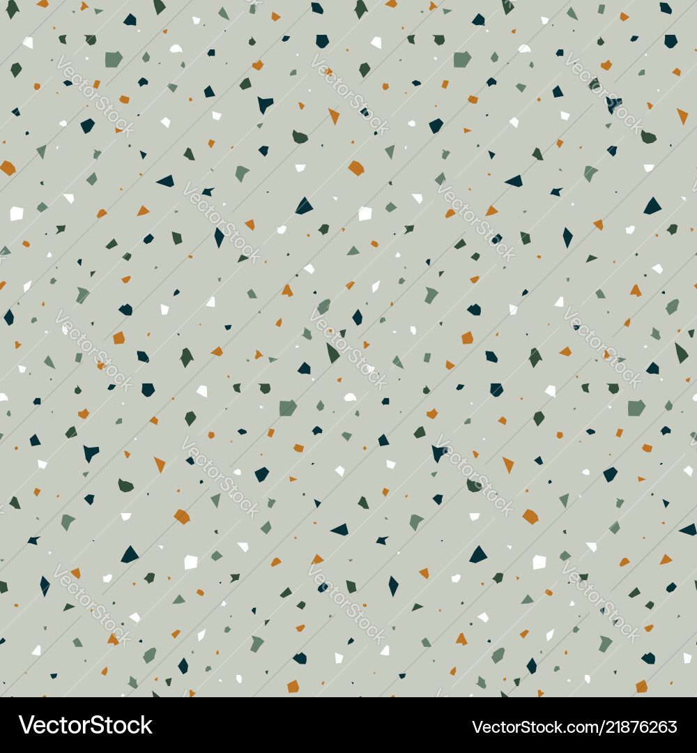 Terrazzo seamless pattern abstract repeated Terrazzo seamless pattern abstract repeated vector image