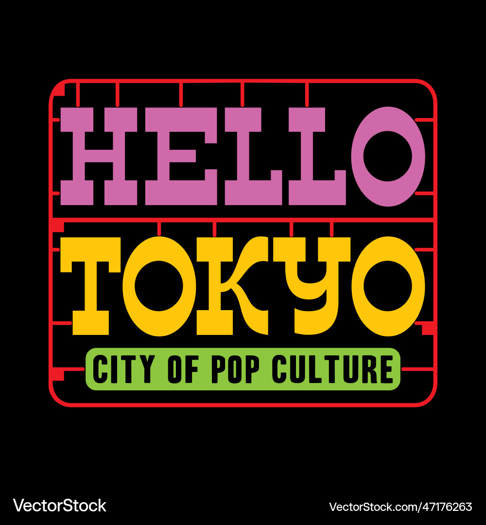 Tokyo japan Slogan Streetwear y2k tshirt logo icon Tokyo japan Slogan Streetwear y2k tshirt logo icon vektorbild