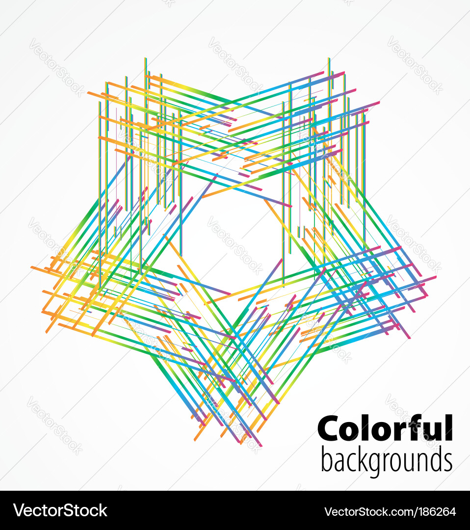 Abstract colorful background Vector Image