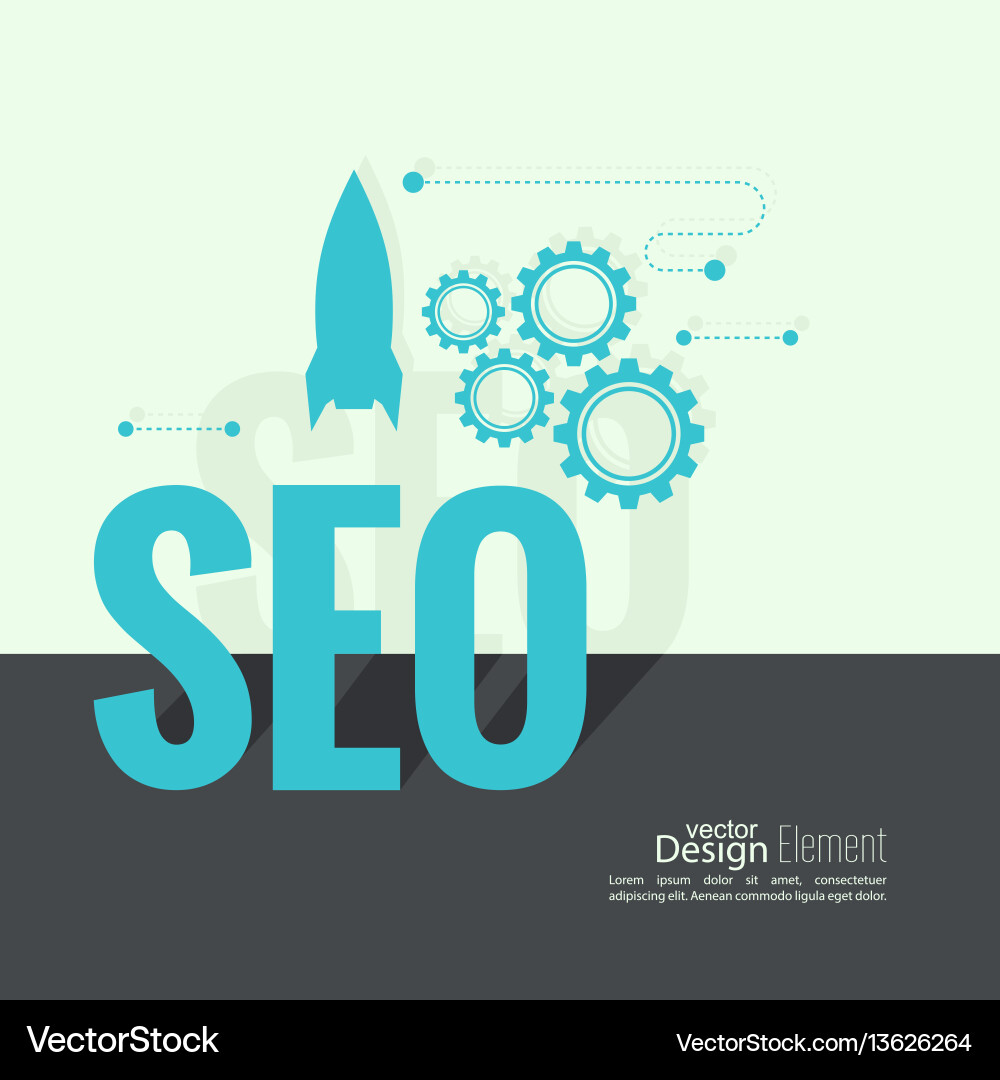 Concept of creating web project vector image