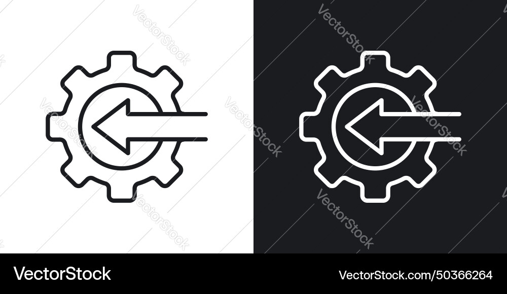 Integration icon set tech integrate system logo Integration icon set tech integrate system logo vector image