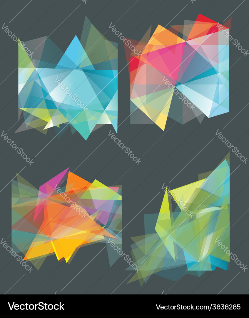Abstract geometric background for use in design vector image