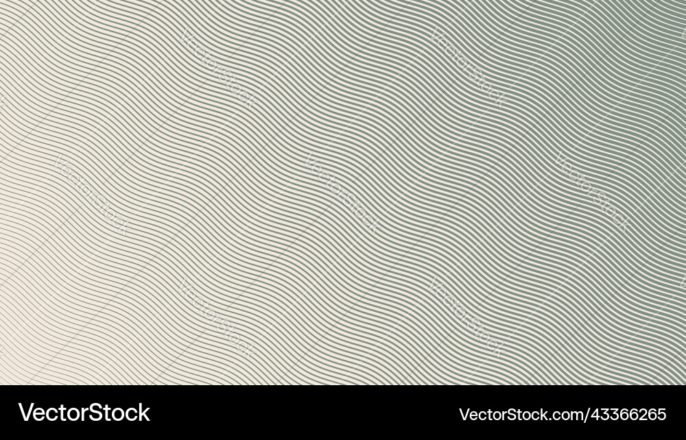 Wavy lines parallel hatching halftone pattern vector image