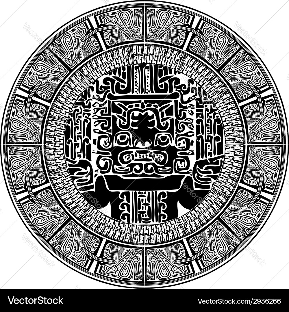 Ancient pattern Vector Image