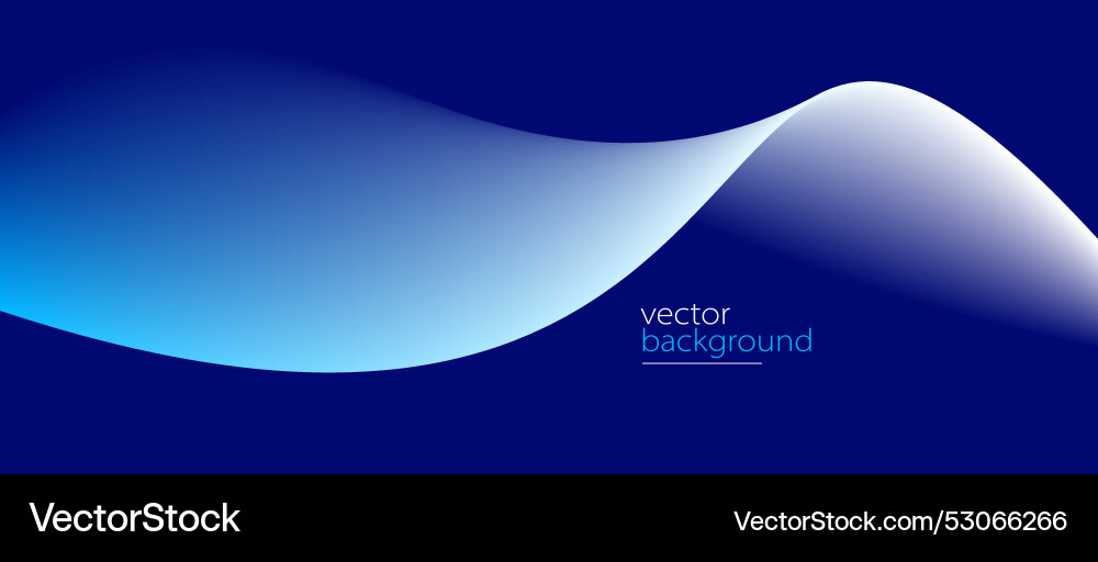 Curve shape flow abstract background in dark blue Curve shape flow abstract background in dark blue Vector Image