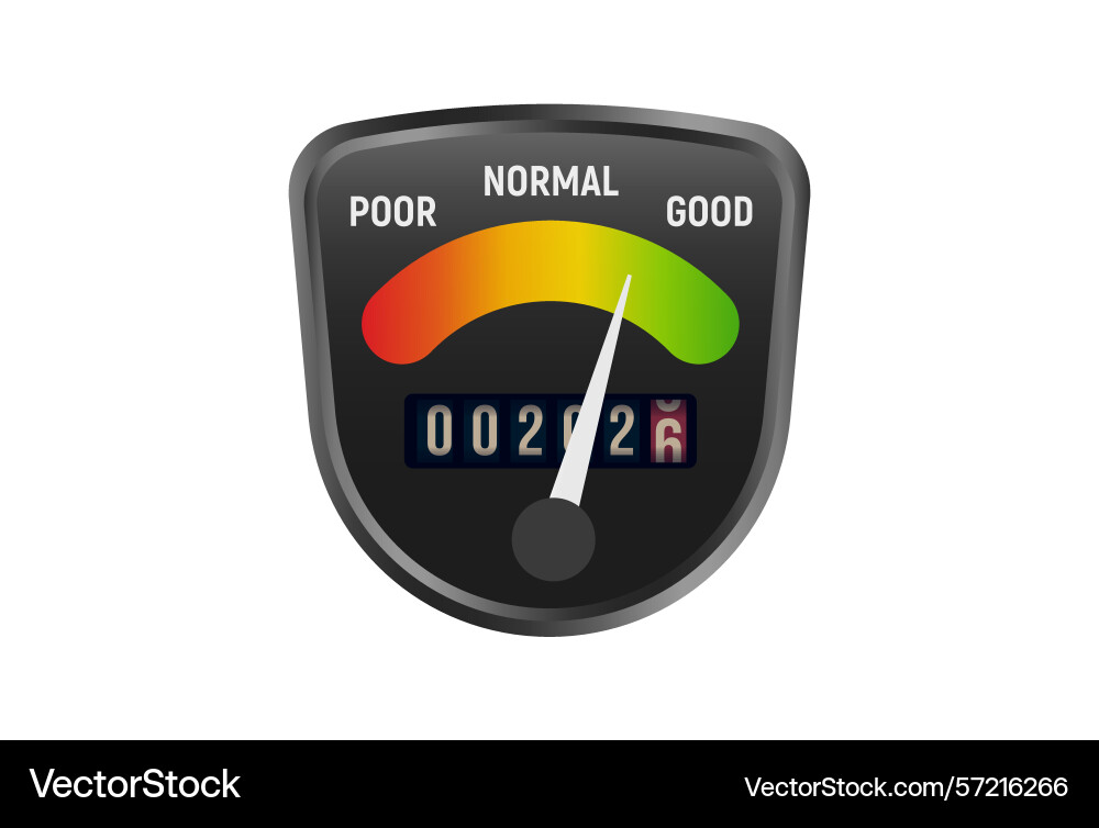 Progress tracker with 2026 countdown and quality vector image