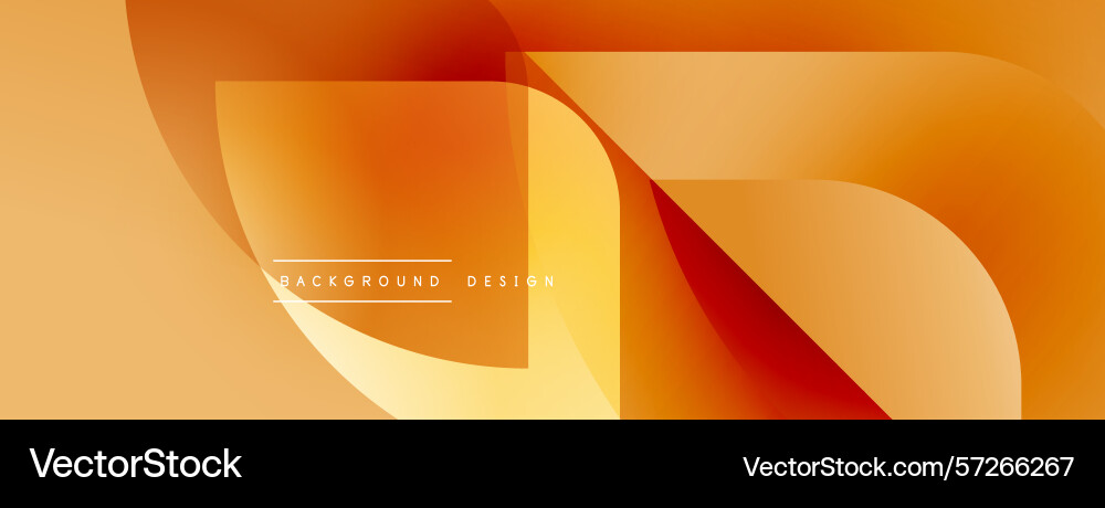 Abstract orange layers create flowing design soft Abstract orange layers create flowing design soft Vector Image