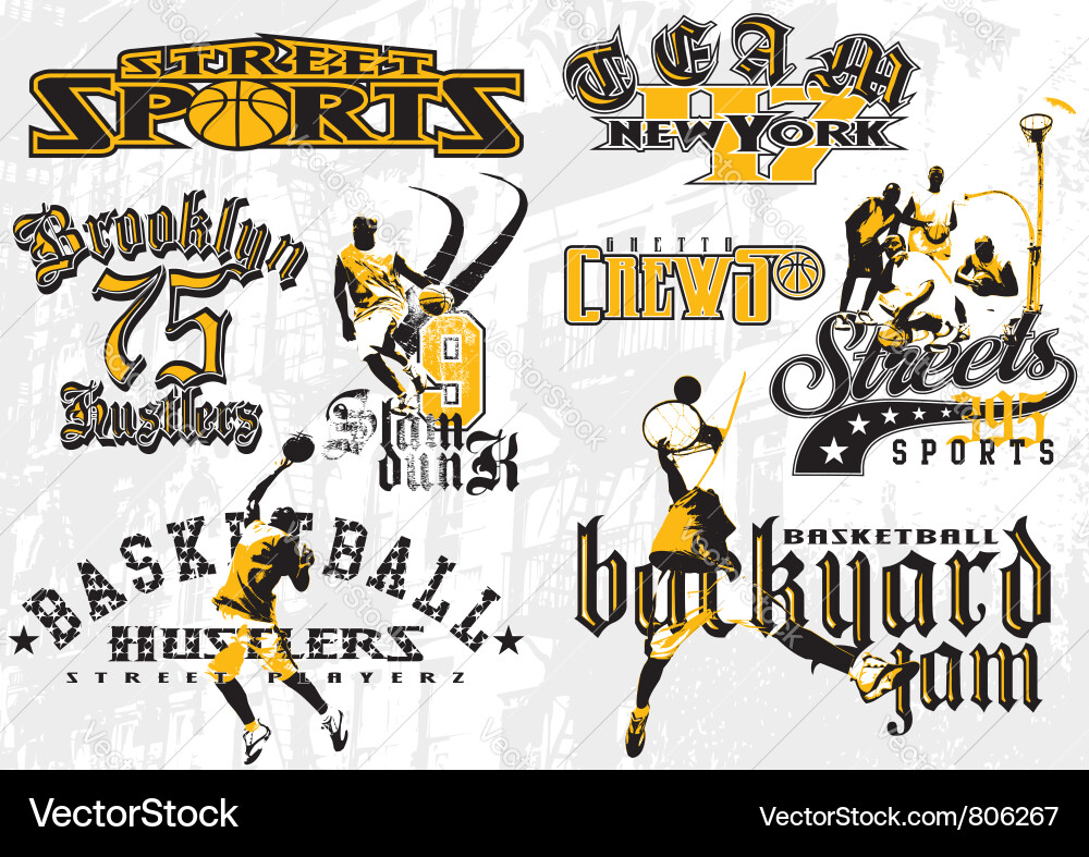 Dynamic Basketball Splash Vector Image
