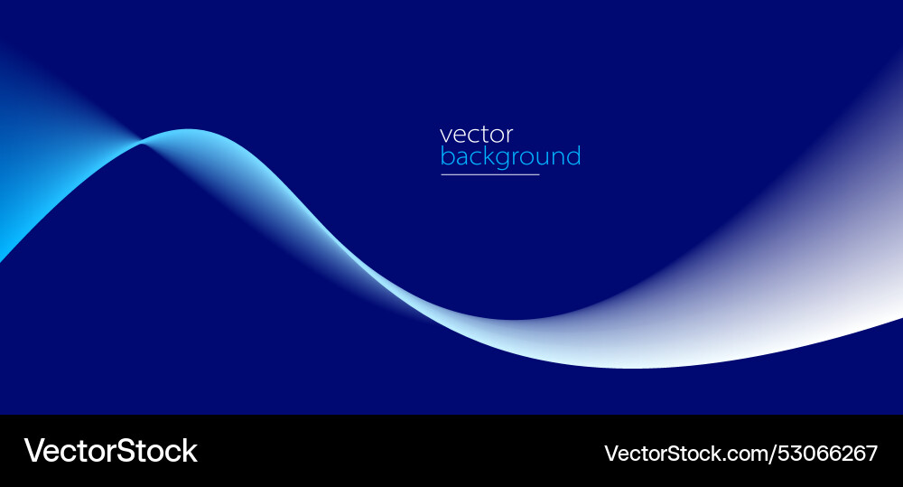 Smooth flow of wavy shape with gradient abstract Smooth flow of wavy shape with gradient abstract vector image