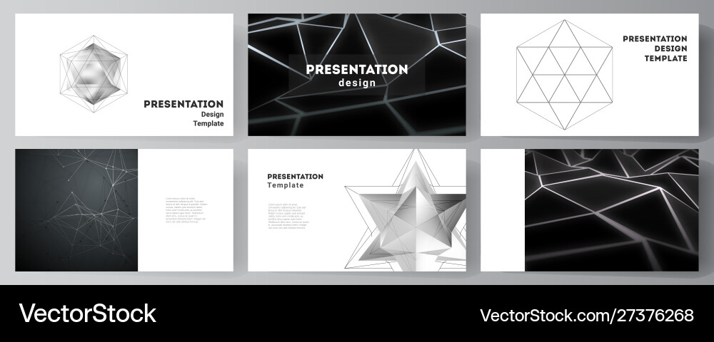 Minimalistic abstract layout vector image
