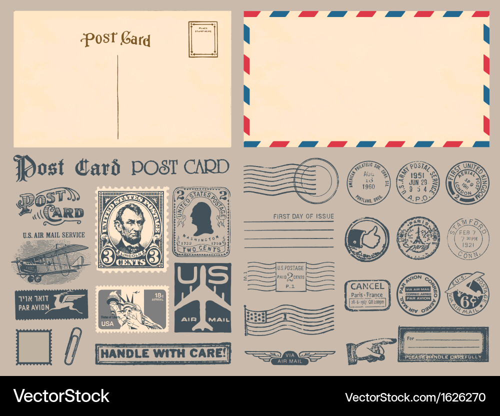 vintage-postage-stamps-vector-