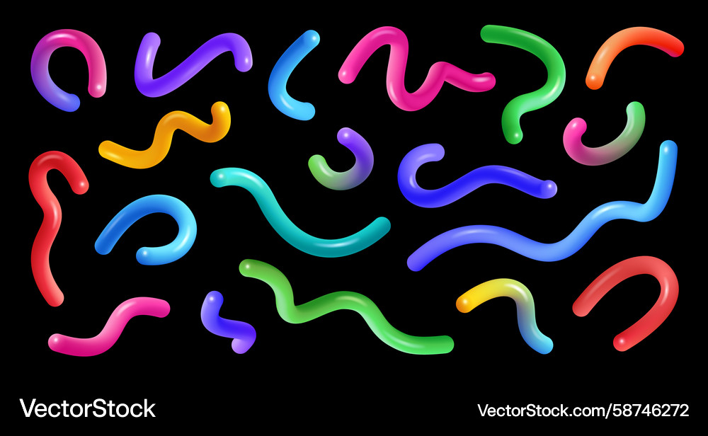 Fluid Line Transitions Vector Image