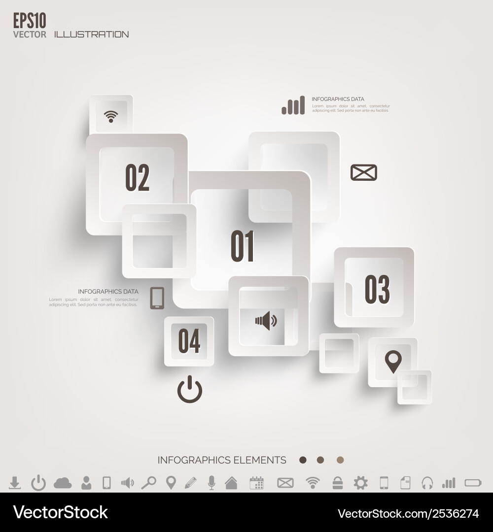 Cloud computing background with web icons social vector image