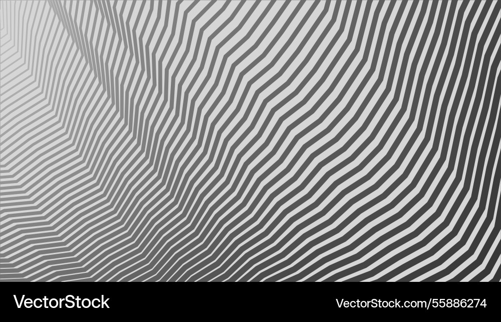 Grey zig zag stripes line pattern abstract Vector Image
