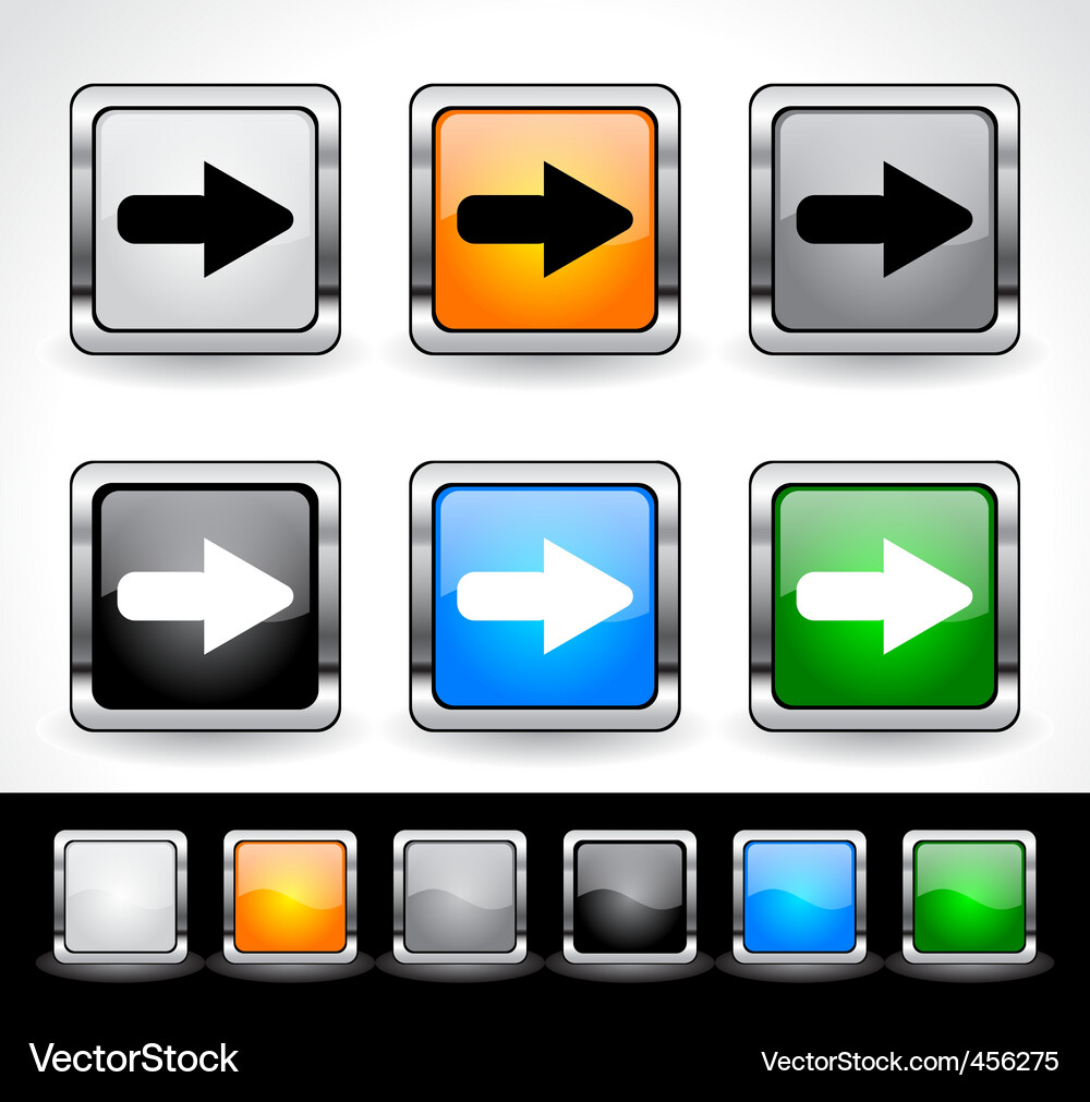Web-Design-Tasten Vektorbild
