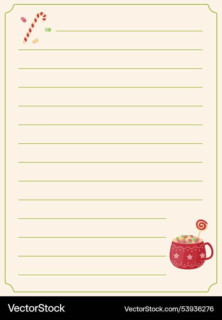 Cookbook template list for recipes note Cookbook template list for recipes note vector image