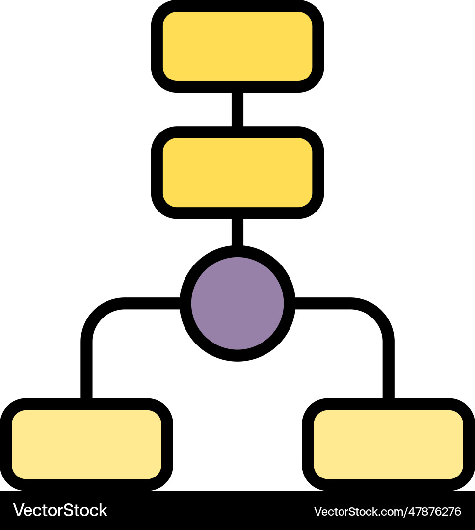 Index scheme icon flat vector image