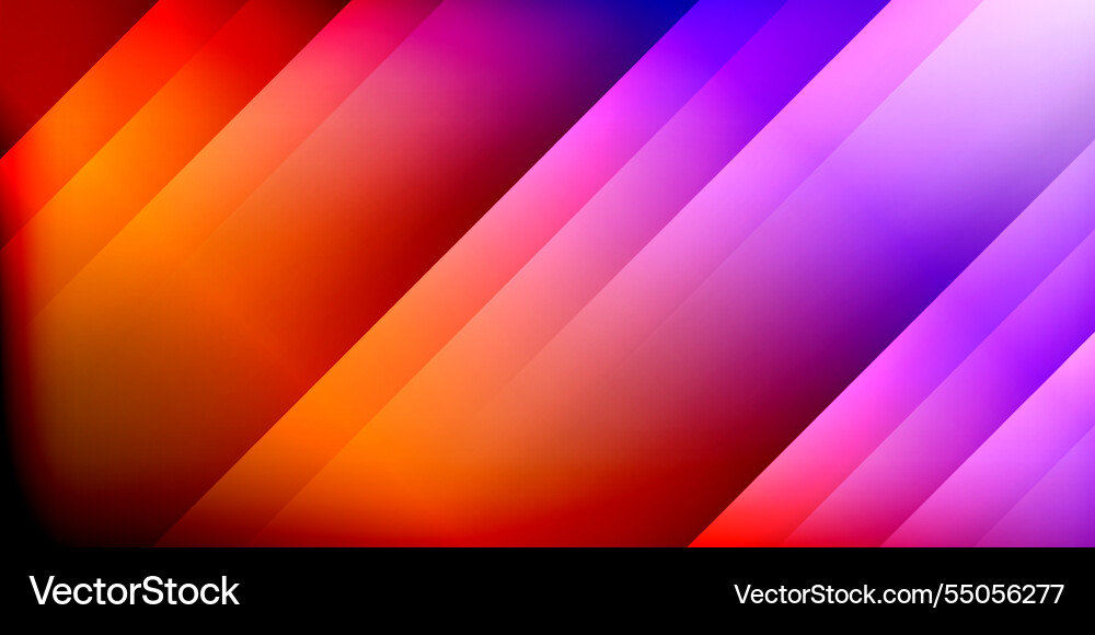 Dynamic shadow lines geometric shapes Vector Image