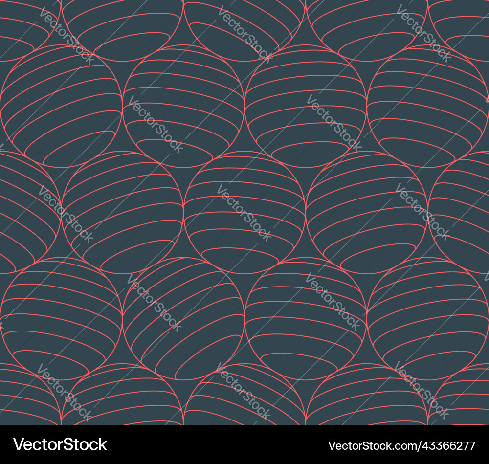 Wireframe sphere outline seamless pattern techno Wireframe sphere outline seamless pattern techno vector image