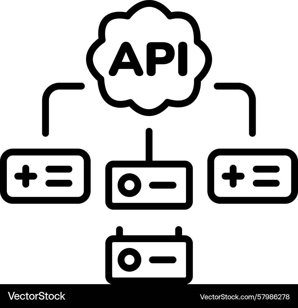 Api gateway Vector Image